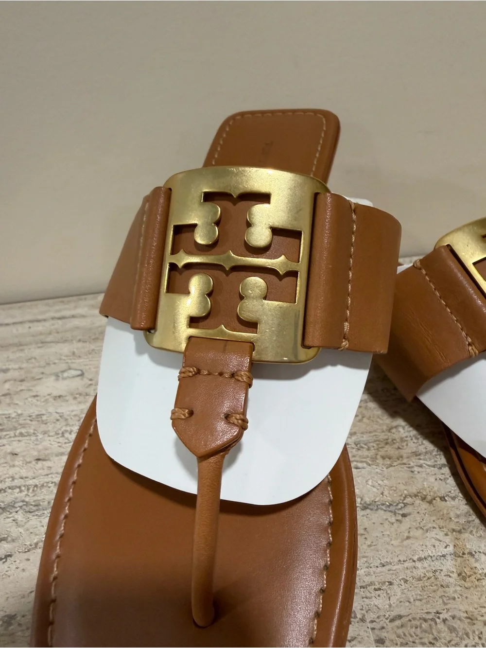 Tory Burch Georgia Sandal Calf Leather